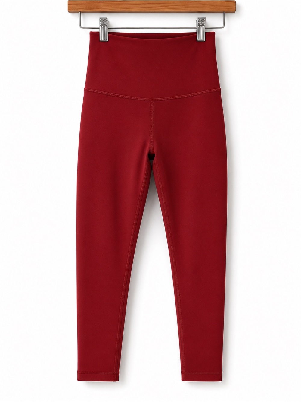 Lululemon Align Cropped High-Waist rust color Leggings